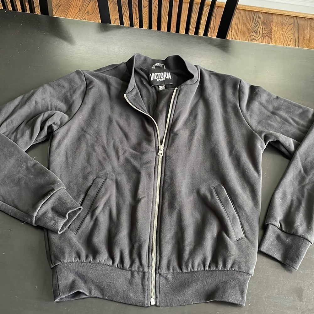 [Victoria’s Secret] Black Bomber Jacket - Picture 2 of 4